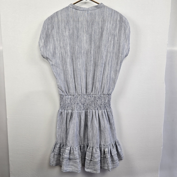 NEW HEARTLOOM Nicolette Stripe dress in blue and white Size Medium NWT - Picture 13 of 16